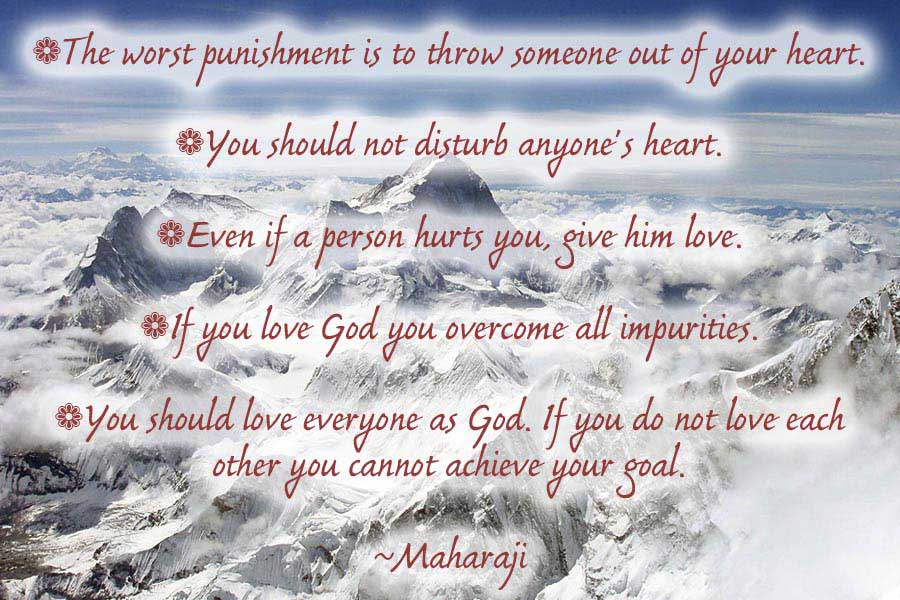 maharaji on love