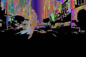 cityscape psychedelic consciousness society