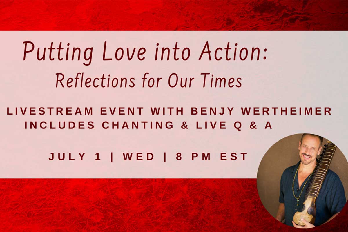 Putting Love into Action Benjy Wertheimer Putting Love into Action