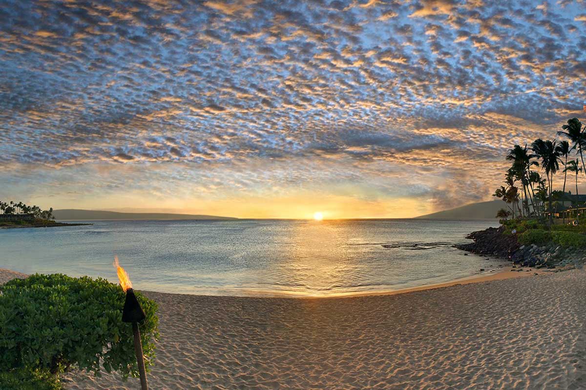 Napili Kai Beach Resort Sunset