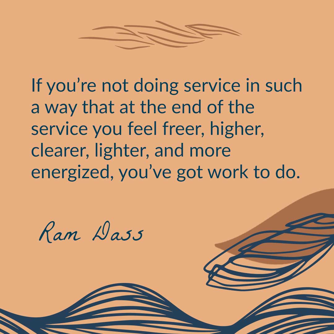 The Yoga of Service • Ram Dass