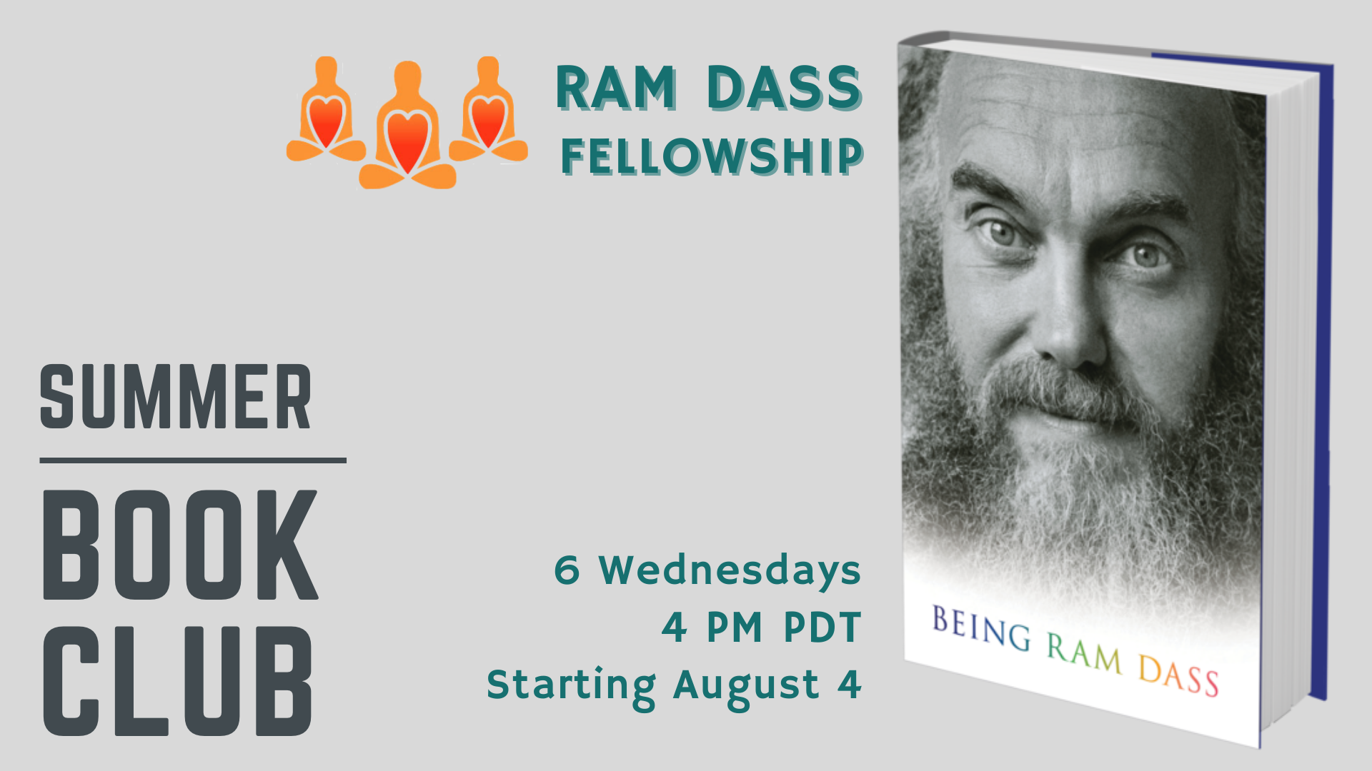 Book Club Banner Ram Dass Book Club