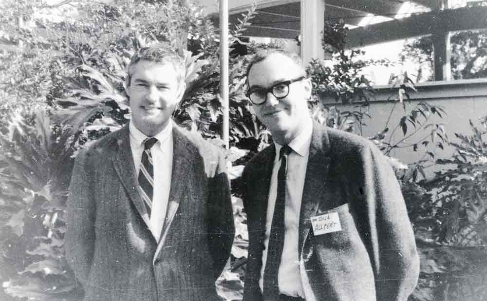 Richard Alpert and Tim Leary