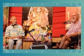 Ram Dass and Jack Kornfield On Stage