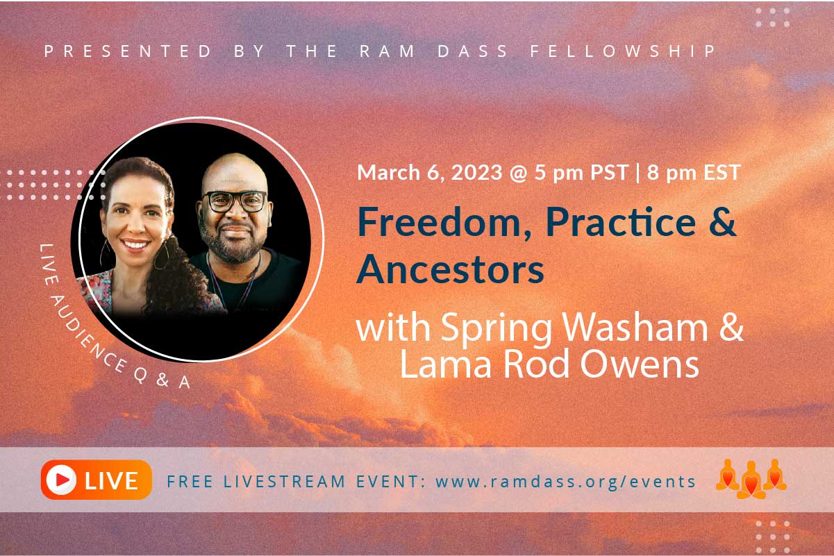 Spring Washam and Lama Rod Owens