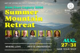 Ram Dass Legacy 2026: Summer Mountain Retreat with Krishna Das & Friends